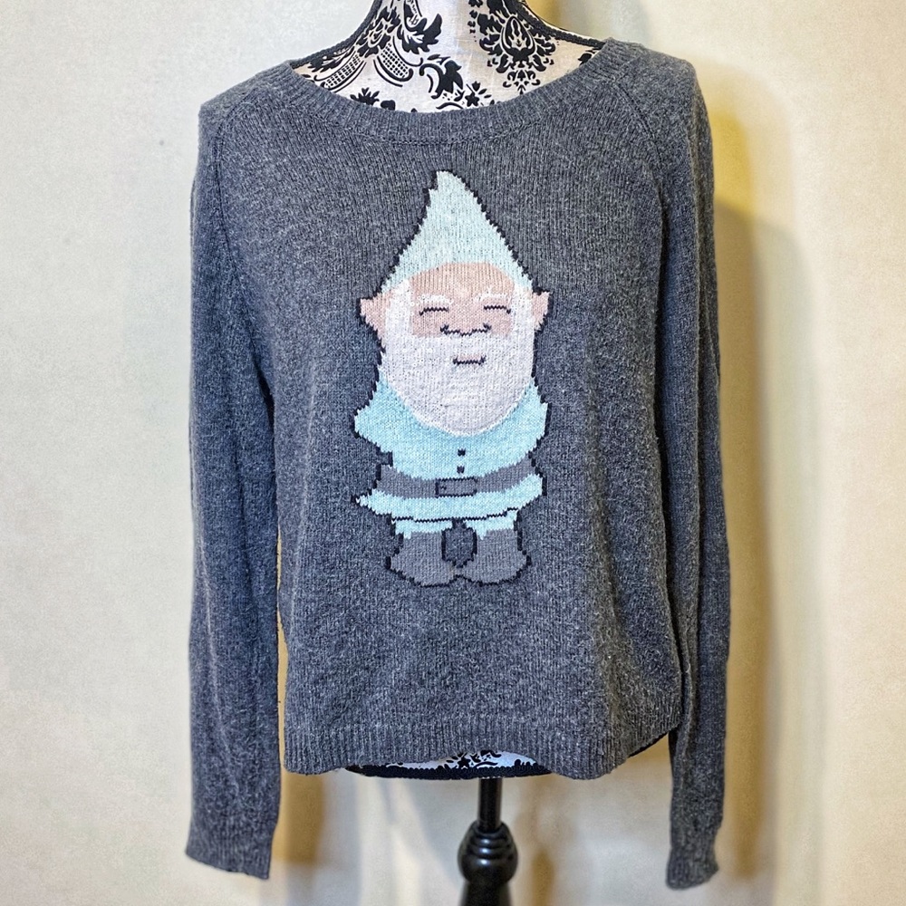 Gnome knit sweater XL
